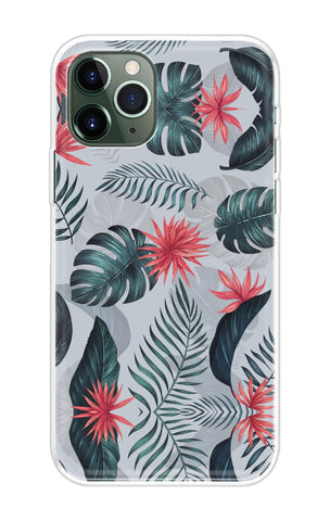 Retro Floral Leaf Soft Cover for iPhone 11 Pro Max