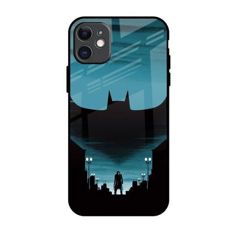 Cyan Bat Glossy Case for iPhone 11