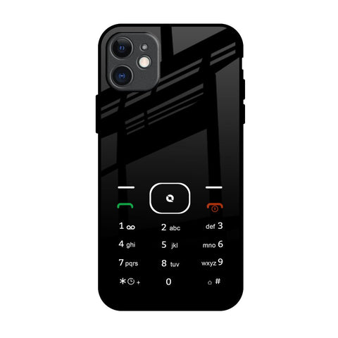 Classic Keypad Pattern Glossy Case for iPhone 11