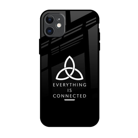 Everything Is Connected Glossy Case for iPhone 11