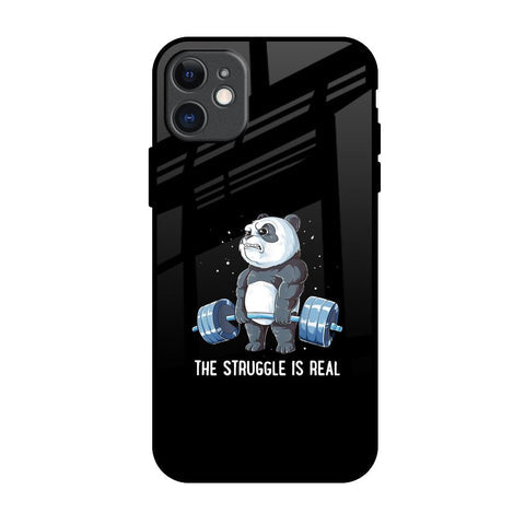 Real Struggle Glossy Case for iPhone 11