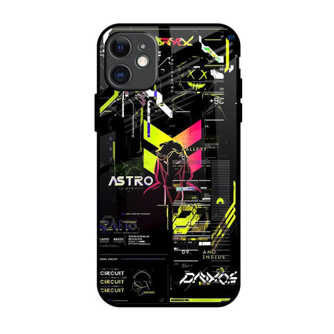 Astro Glitch Glossy Case for iPhone 11
