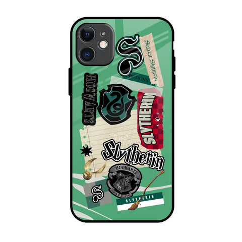 Slytherin Glossy Case for iPhone 11