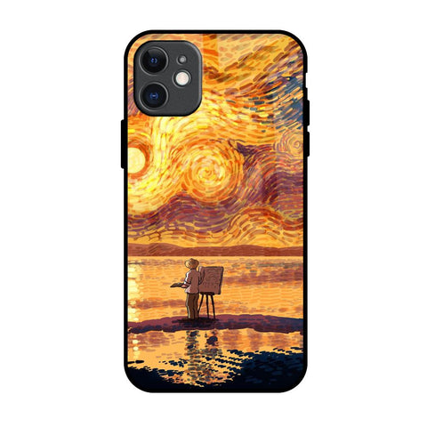 Sunset Vincent Glossy Case for iPhone 11