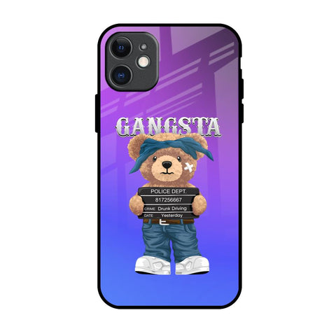 Gangsta Bear Glossy Case for iPhone 11