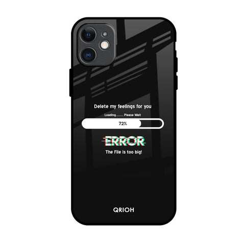Error Glossy Case for iPhone 11