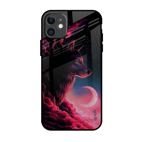 Moon Wolf Glossy Case for iPhone 11