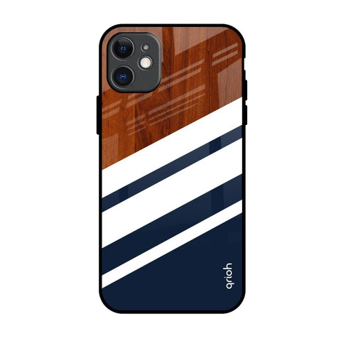 Bold Stripes Glossy Case for iPhone 11