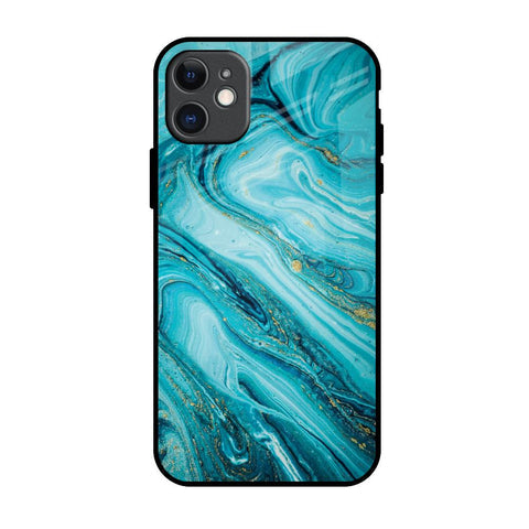 Ocean Marble Glossy Case for iPhone 11