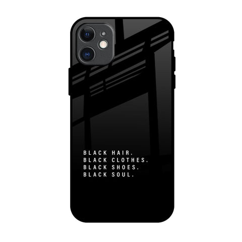 Black Soul Glossy Case for iPhone 11