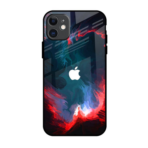 Brush Art Glossy Case For iPhone 11