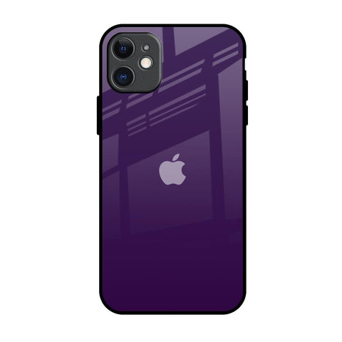 Dark Purple Glossy Case for iPhone 11
