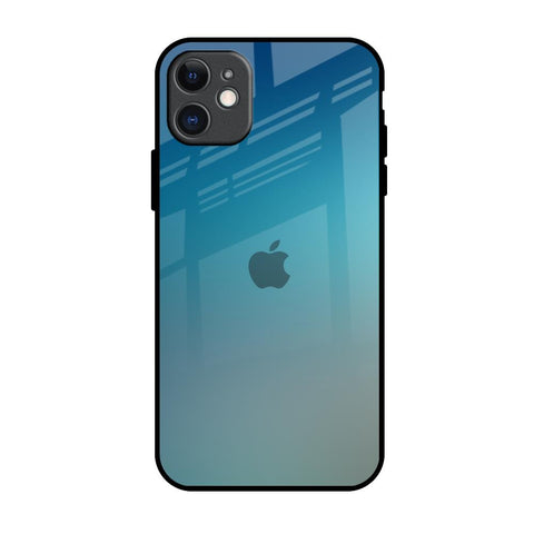 Sea Theme Gradient Glossy Case for iPhone 11