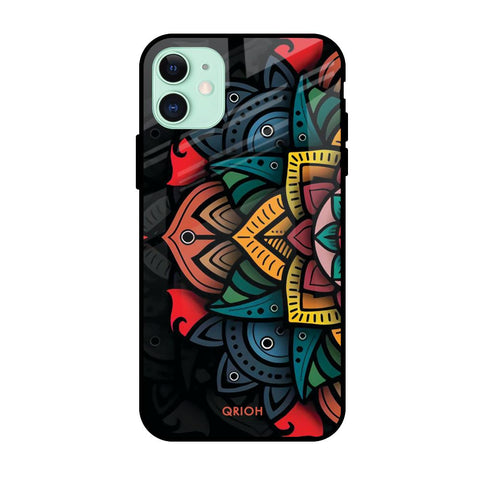 Retro Gorgeous Flower Glossy Case for Apple iPhone 11