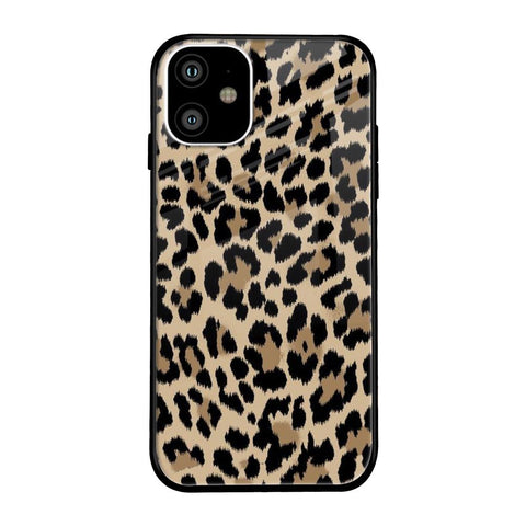 Leopard Seamless Glossy Case For iPhone 11