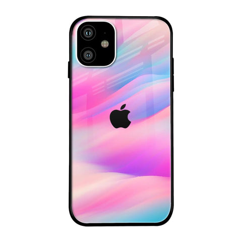 Colorful Waves Glossy case for iPhone 11
