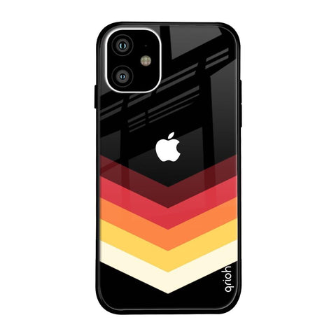 Abstract Arrow Pattern Glossy Case For iPhone 11