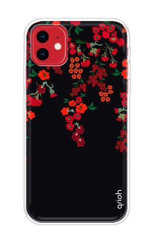 Floral Deco Soft Cover For iPhone 11