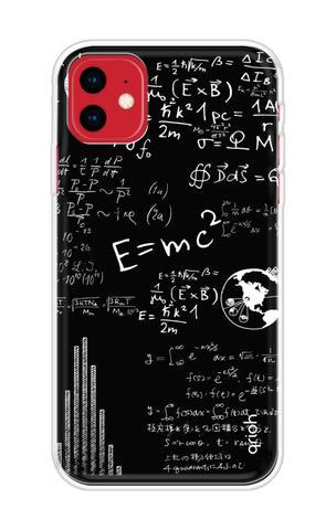 Equation Doodle Soft Cover for iPhone 11