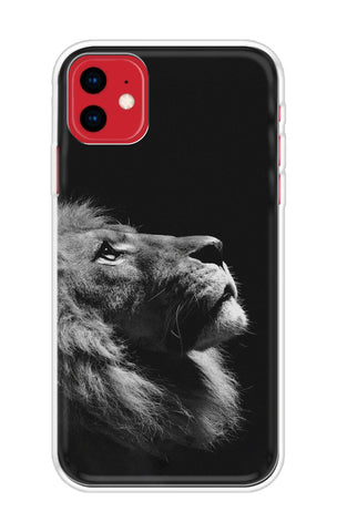 Lion Looking to Sky Soft Cover for iPhone 11