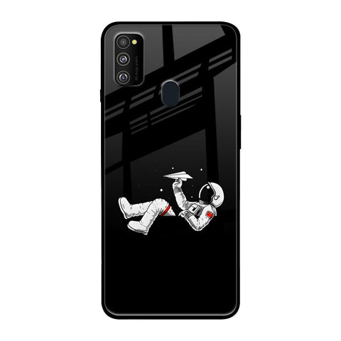 Space Traveller Glossy Case for Samsung Galaxy M30s