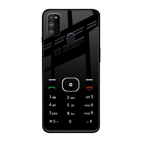 Classic Keypad Pattern Glossy Case for Samsung Galaxy M30s