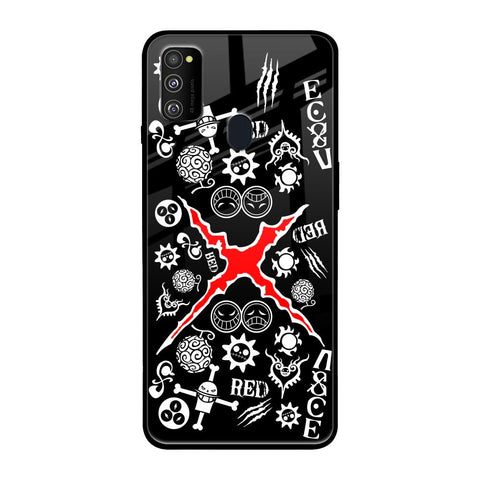 Red Zone Glossy Case for Samsung Galaxy M30s