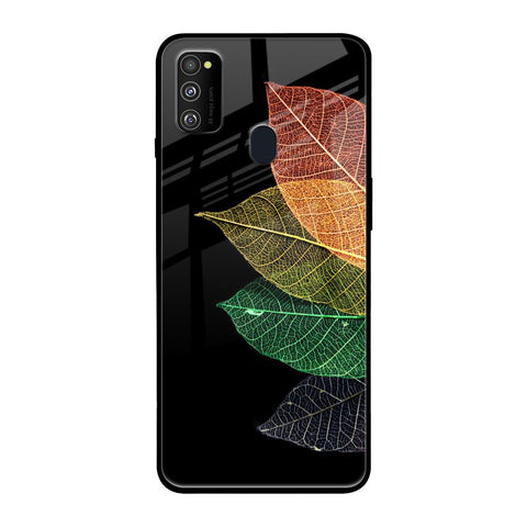 Colorful Leaves Glossy Case for Samsung Galaxy M30s