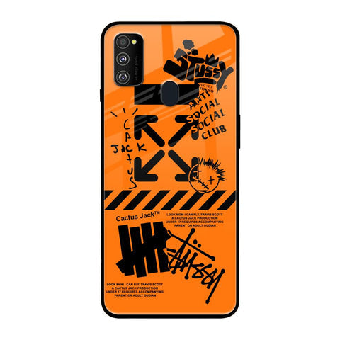 Anti Social Club Glossy Case for Samsung Galaxy M30s