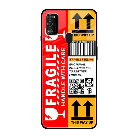 Handle With Care Glossy Case for Samsung Galaxy M30s