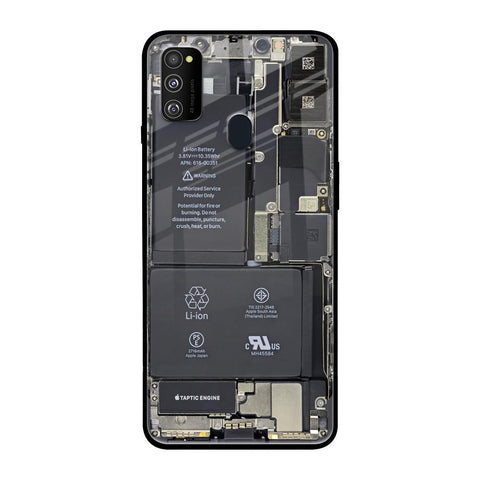 Skeleton Inside Glossy Case for Samsung Galaxy M30s
