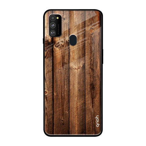 Timber Printed Glossy case for Samsung Galaxy M30s