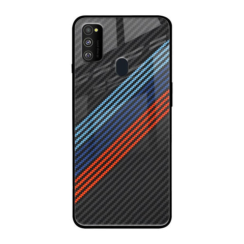 Carbon Inspired Glossy Case for Samsung Galaxy M30s