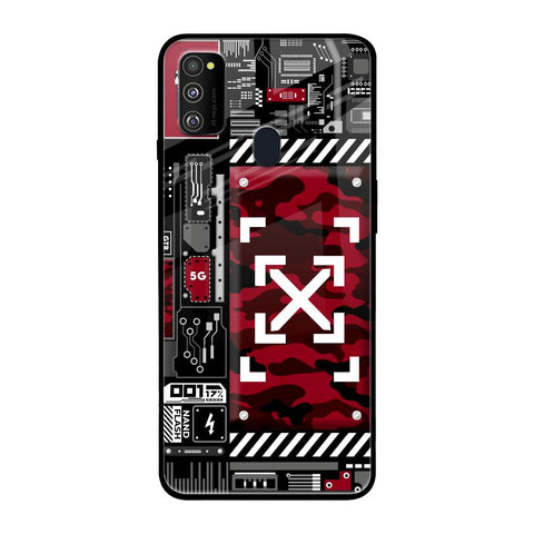 Technology Art Glossy Case for Samsung Galaxy M30s
