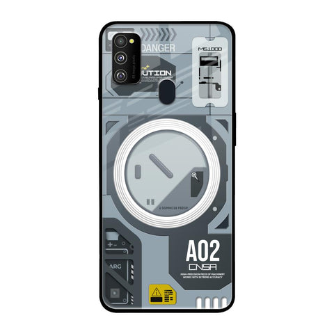 Modern Technology Glossy Case for Samsung Galaxy M30s