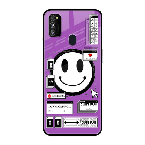 Code with Smile Glossy Case for Samsung Galaxy M30s