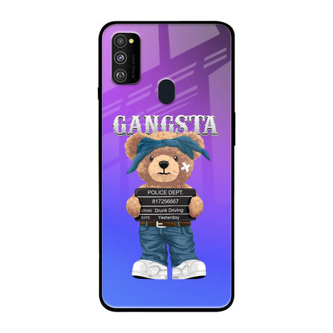 Gangsta Bear Glossy Case for Samsung Galaxy M30s