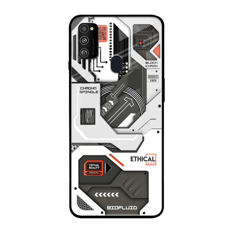 Explore Circuit Glossy Case for Samsung Galaxy M30s