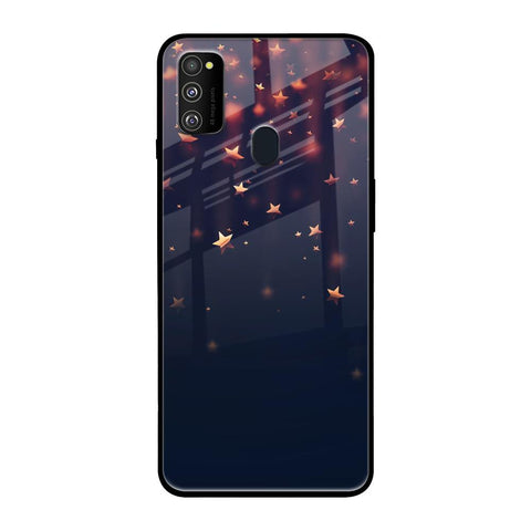 Falling Stars Glossy Case For Samsung Galaxy M30s