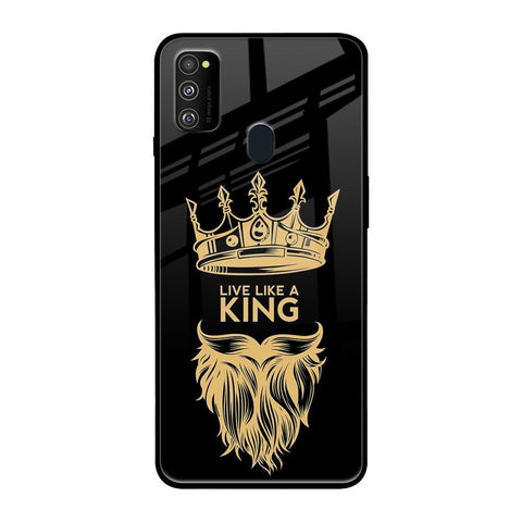 King Life Glossy Case For Samsung Galaxy M30s