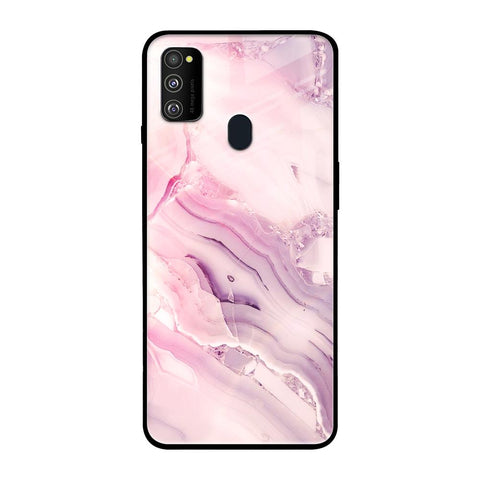 Diamond Pink Gradient Glossy Case For Samsung Galaxy M30s