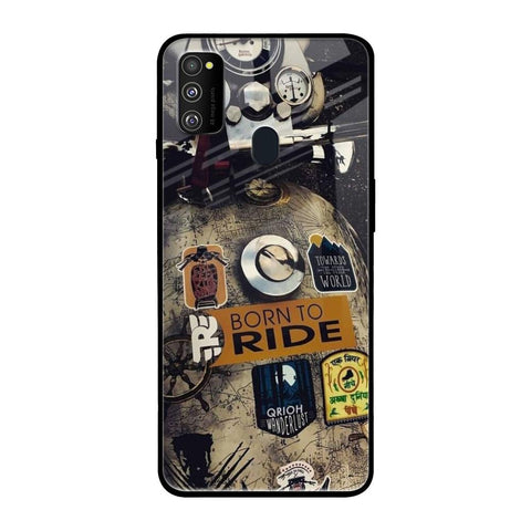 Ride Mode On Glossy Case for Samsung Galaxy M30s