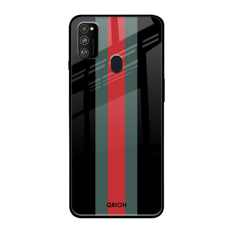 Vertical Stripes Glossy Case for Samsung Galaxy M30s