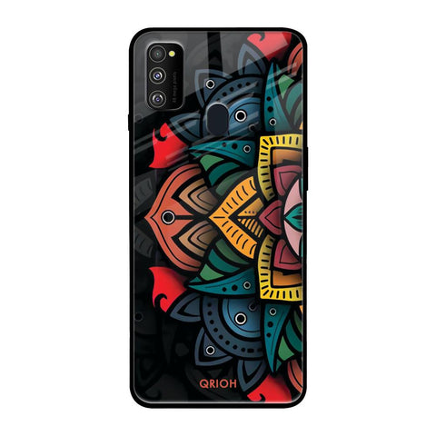 Retro Gorgeous Flower Glossy Case for Samsung Galaxy M30s