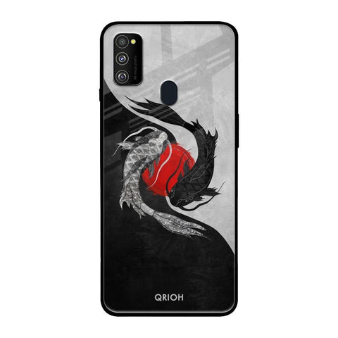 Japanese Art Glossy Case for Samsung Galaxy M30s