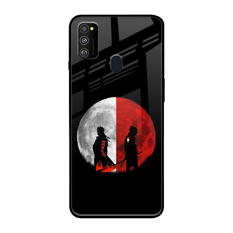 Anime Red Moon Glossy Case for Samsung Galaxy M30s