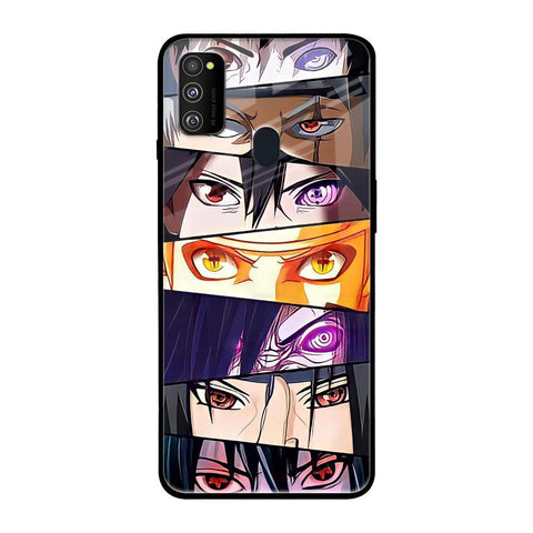 Anime Eyes Glossy Case for Samsung Galaxy M30s