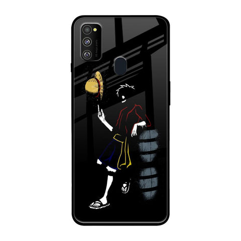 Luffy Line Art Glossy Case for Samsung Galaxy M30s