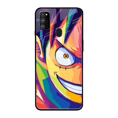 Monkey Wpap Pop Art Glossy Case for Samsung Galaxy M30s
