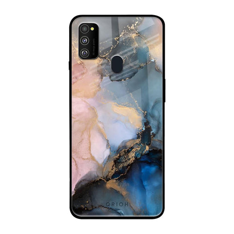 Marble Ink Abstract Glossy Case for Samsung Galaxy M30s